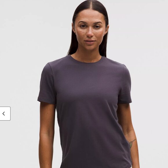 Lululemon Love Crew Tee • Purple • Size 2 • GUC - Picture 3 of 4